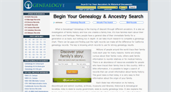 Desktop Screenshot of genealogyinc.com
